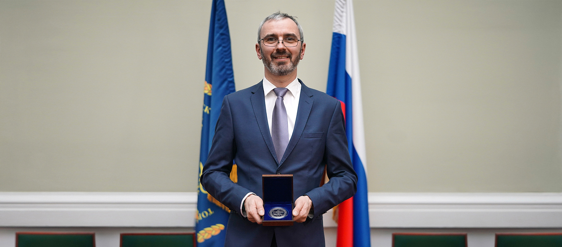 Константин Чайкин награжден медалью «За трудолюбие и искусство»