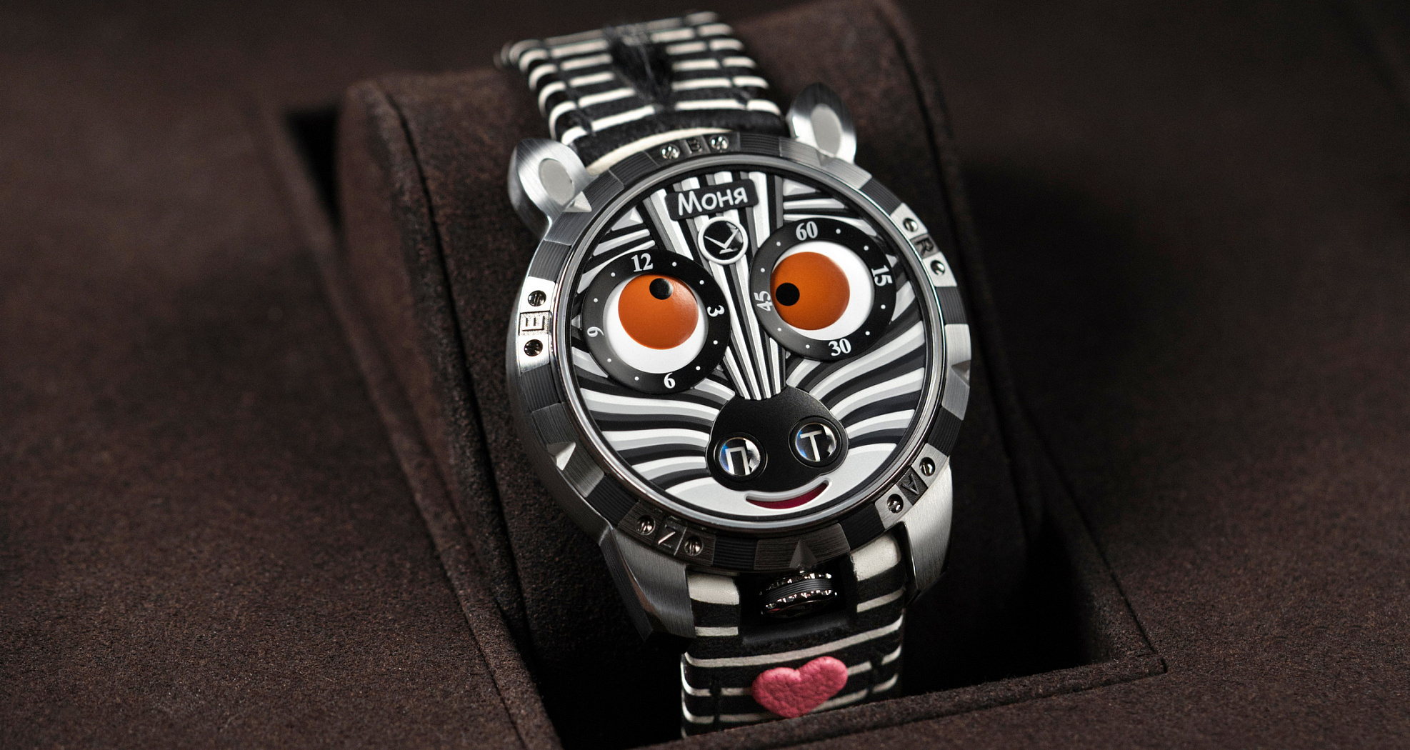 Zebra The First Automatic Movement with a Mini-Rotor Created in Russia