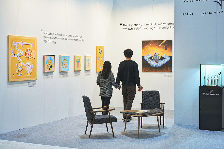 Выставка Константина Чайкина на Art OnO в Сеуле