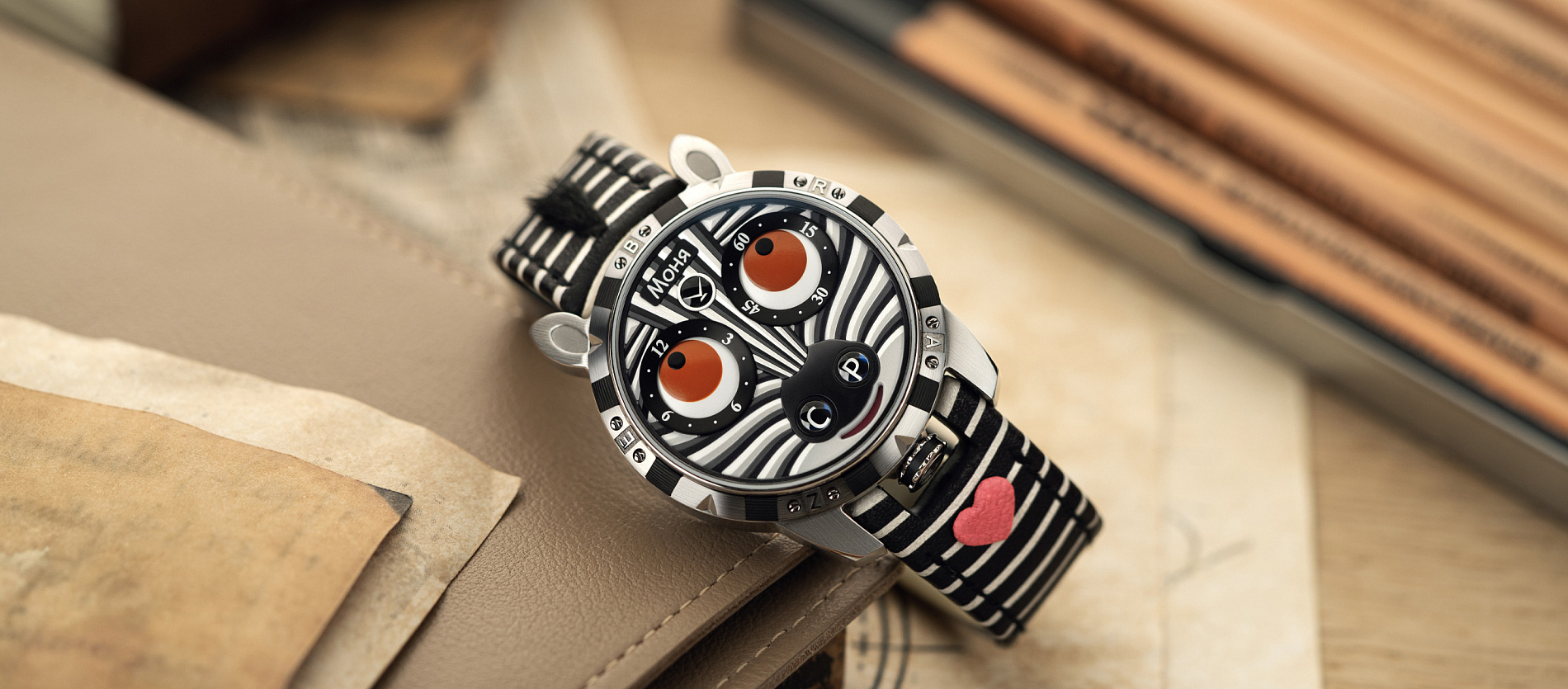 «Зебра» — первый автоматический механизм с мини-ротором, созданный в России